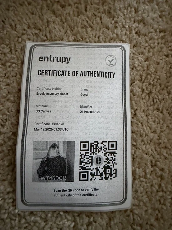 Gucci Beige Monogram Sukey Tote Bag - Picture 5 of 6